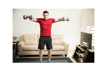 تمرین برای صدا دادن استخوان اسکاپولا