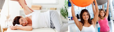 درمان صدا دادن مفصل شانه (استخوان کتف اسکاپولا) با فیزیوتراپی-