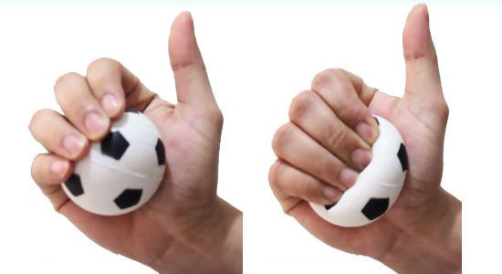 فشار بر توپ
