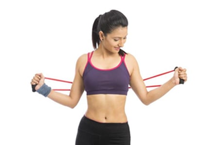 تمرین برای صدا دادن استخوان اسکاپولا